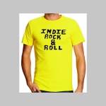 Indie Rock and Roll pánske tričko 100%bavlna značka Fruit of The Loom